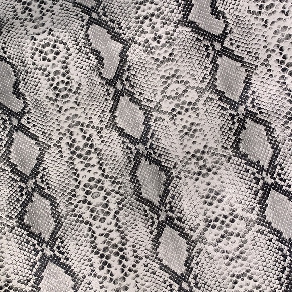 PRETTYLITTLETHING PLT Python Faux Leather Trouser - Picture 8 of 10